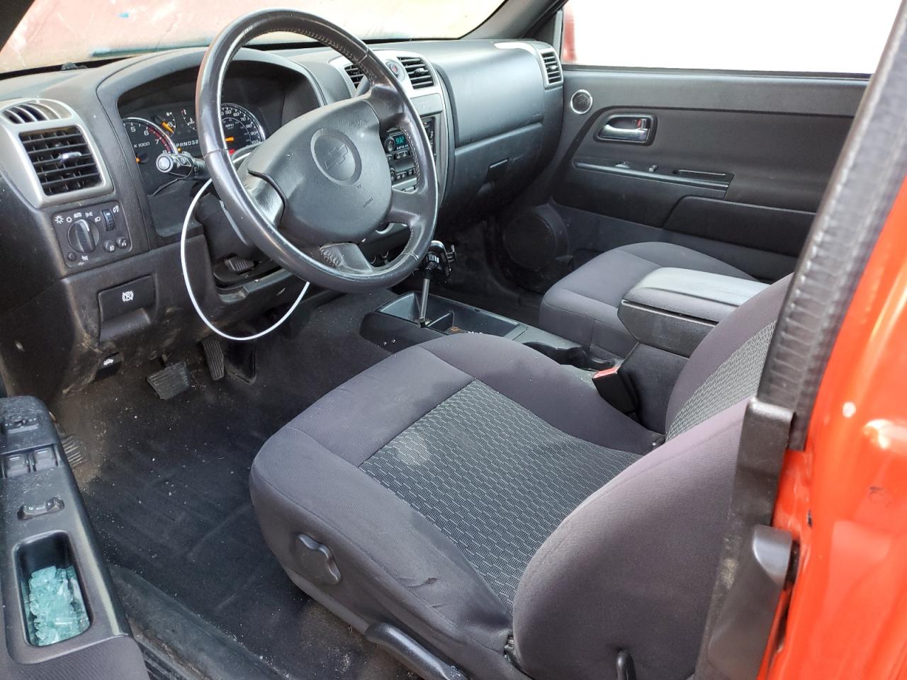2012 Chevrolet Colorado VIN 1GCJSDFE8C8137895 Copart auction photo, side damage thumbnail 8