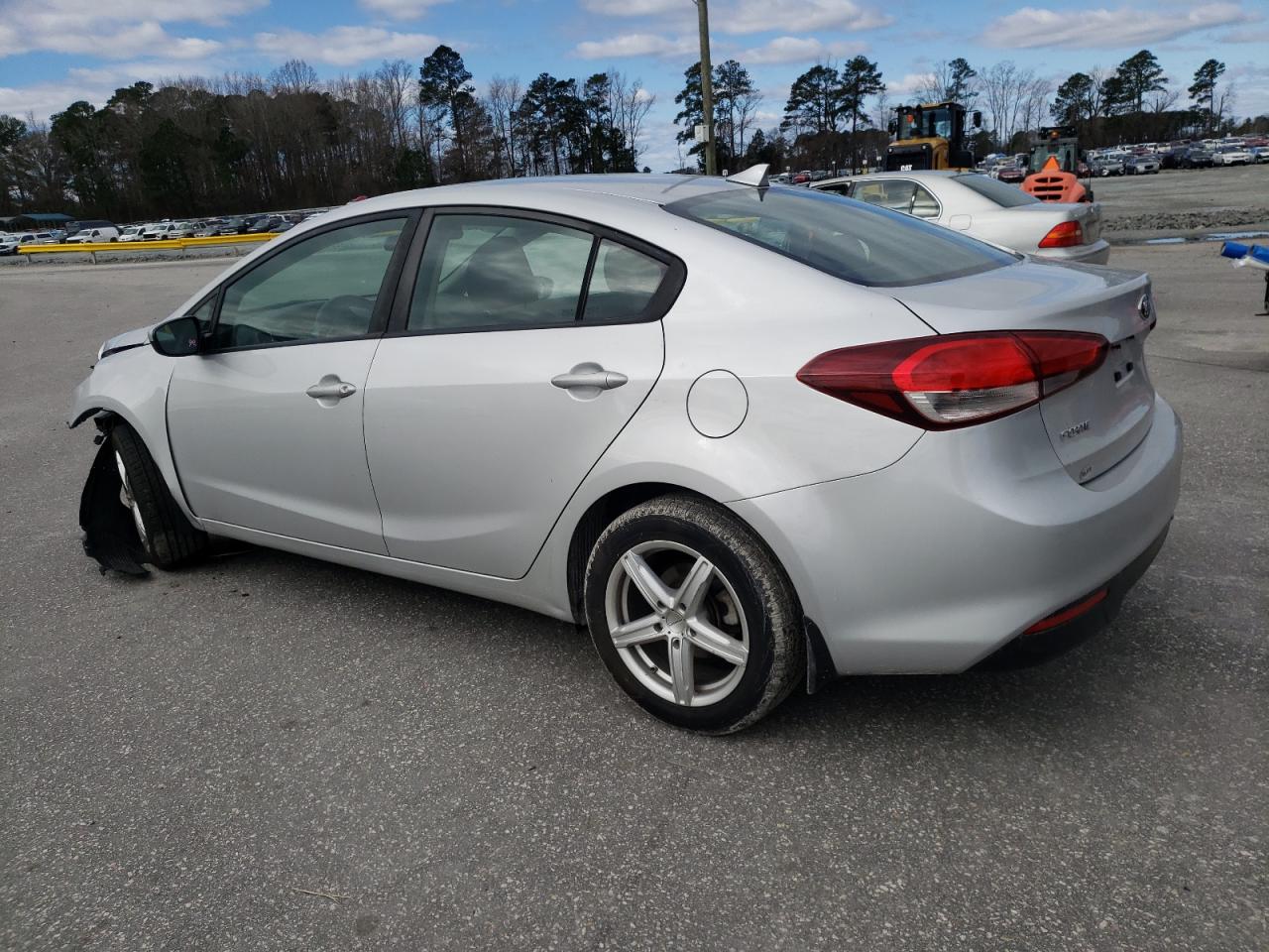 2017 KIA Forte VIN 3KPFL4A70HE132313 Copart auction photo, front end / undercarriage damage thumbnail 2