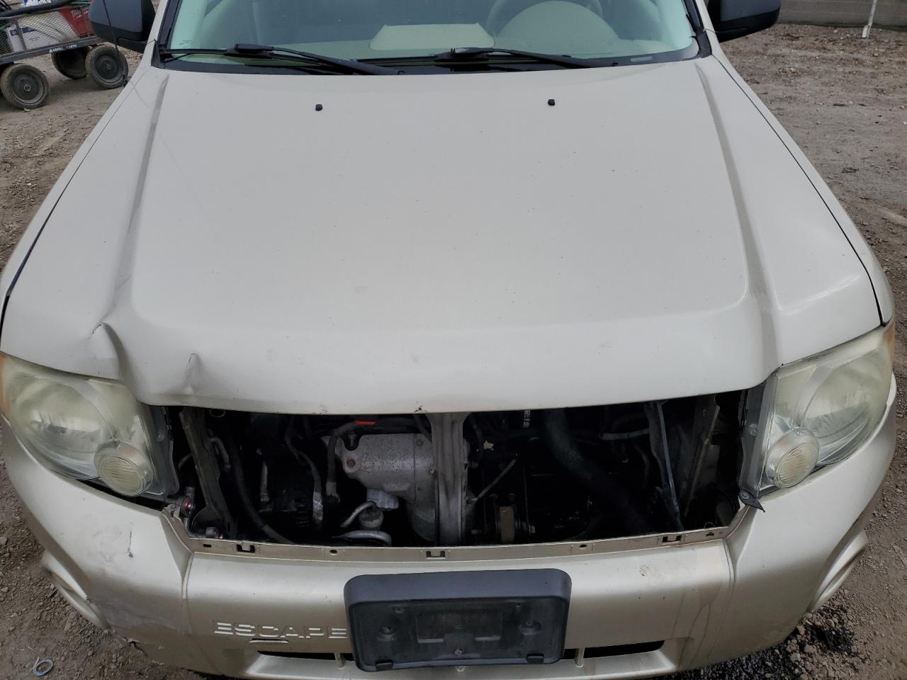 2010 Ford Escape VIN 1FMCU0DG4AKD48927 Copart auction photo, front end / side damage thumbnail 14