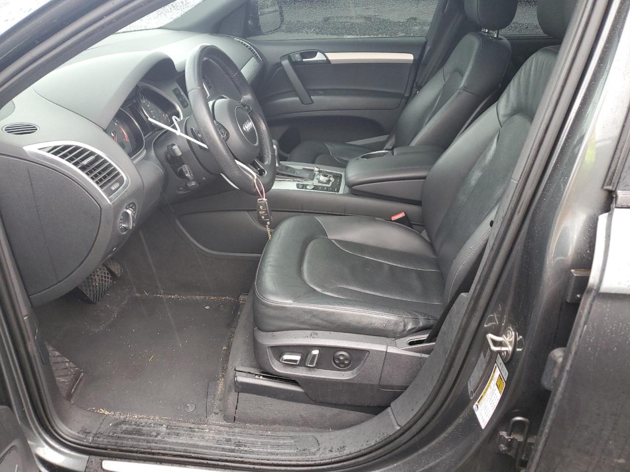 2014 Audi Q7 VIN WA1DGAFE1ED018457 Copart auction photo, rear end damage thumbnail 7