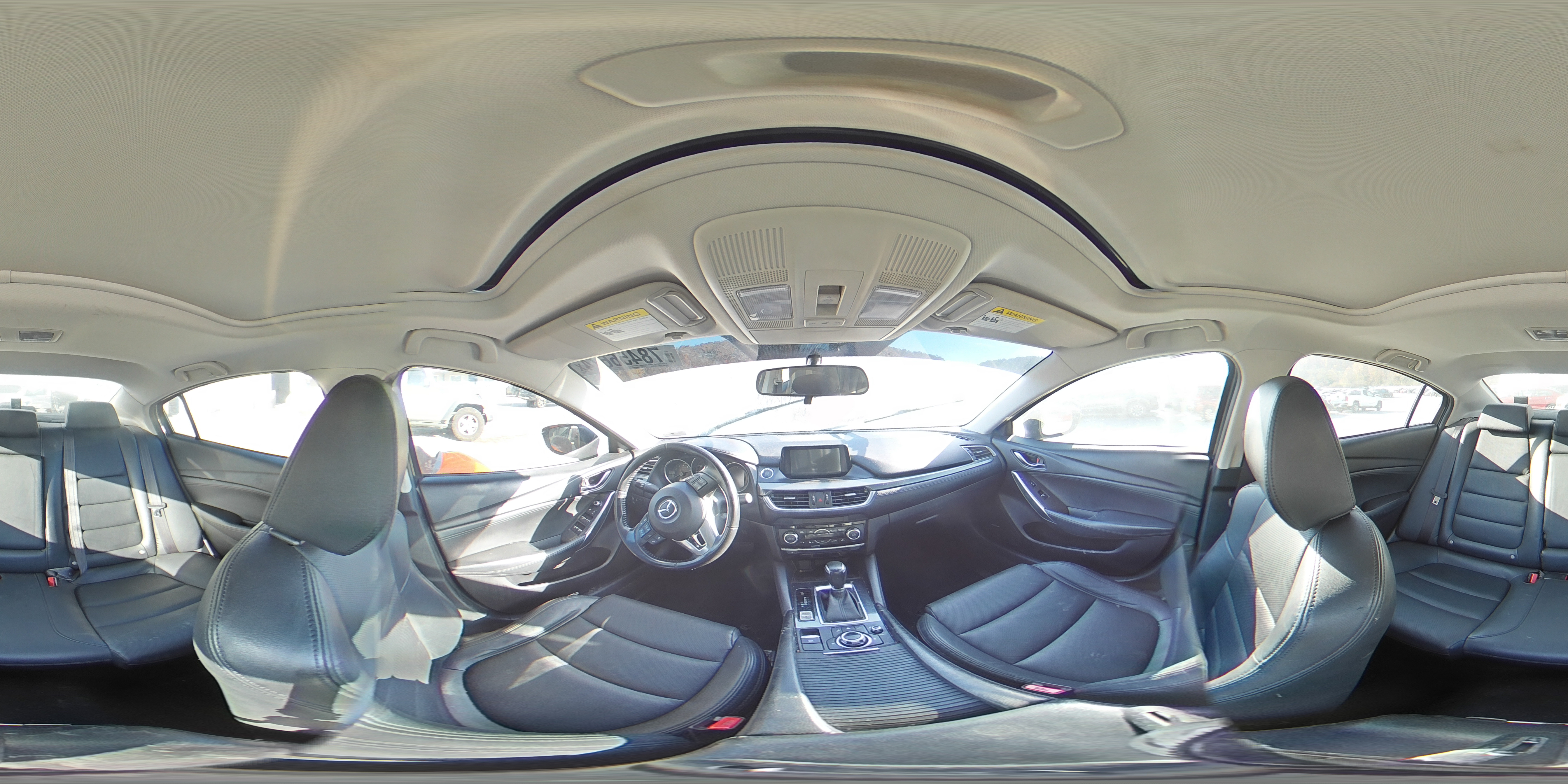 2016 Mazda 6 VIN JM1GJ1V59G1456833 Copart auction photo, rear end / side damage thumbnail 13