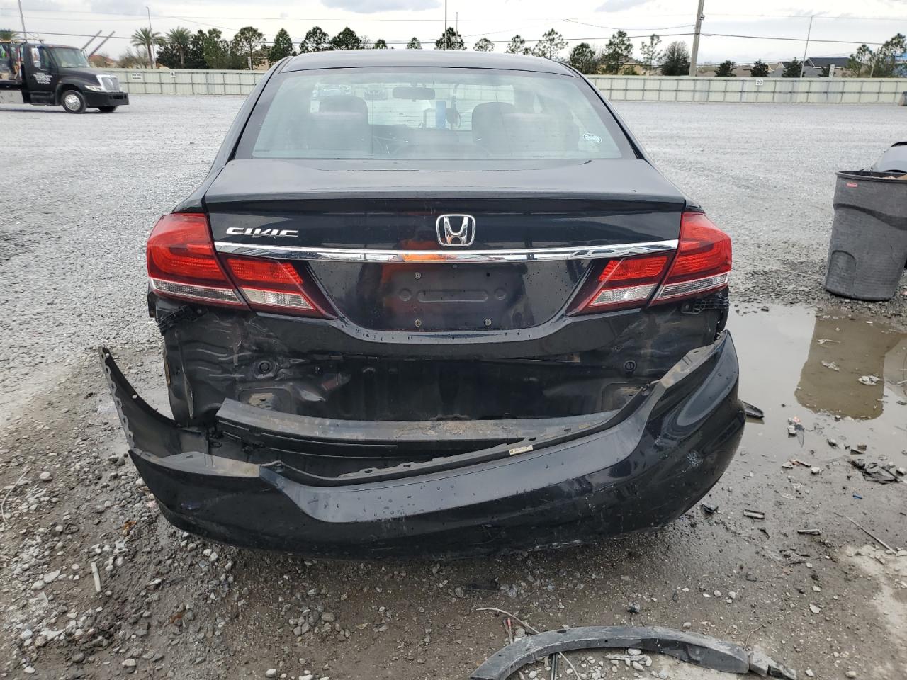2013 Honda Civic VIN 19XFB2F85DE282579 Copart auction photo, rear end damage thumbnail 6