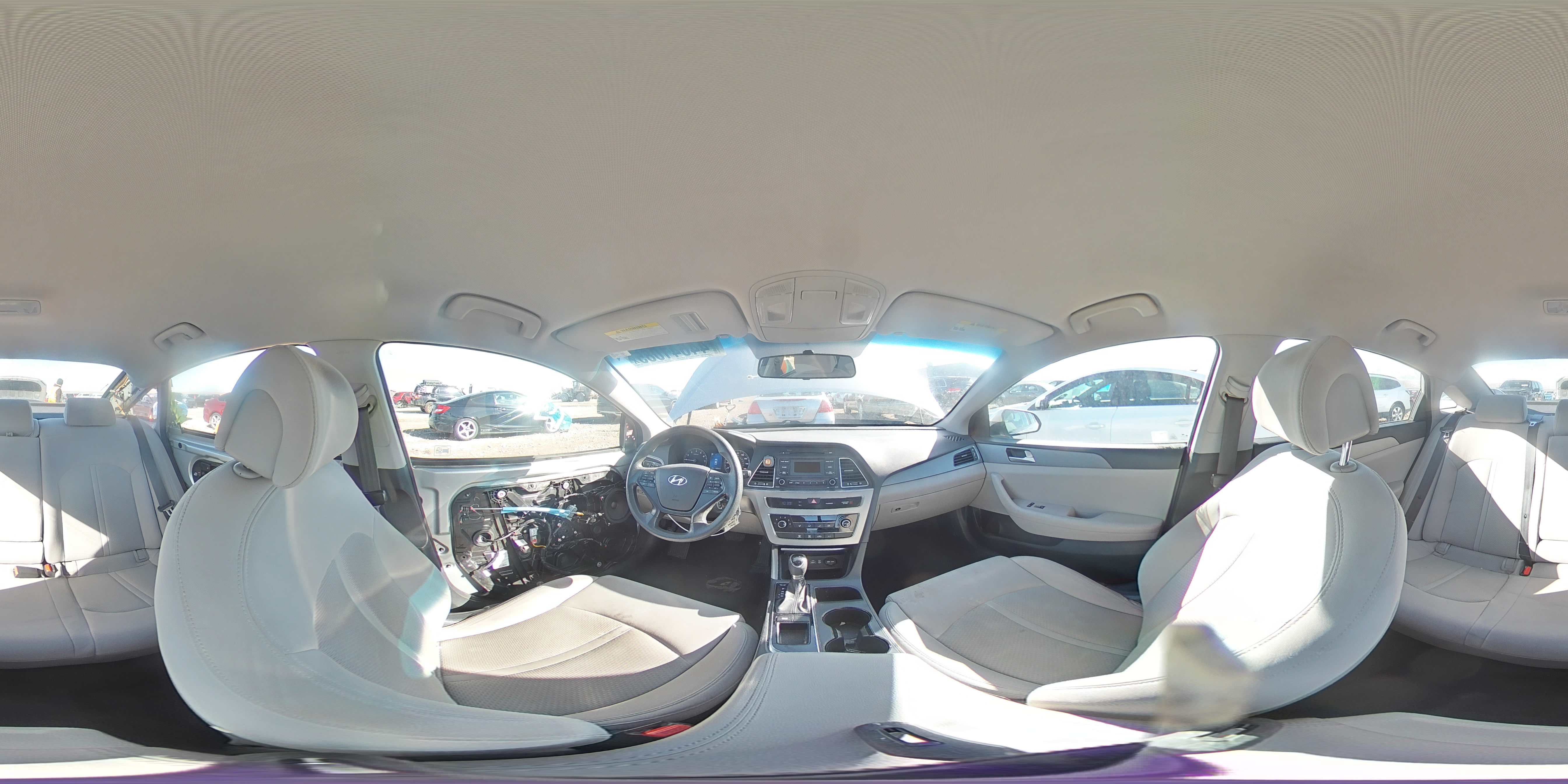 2015 Hyundai Sonata VIN 5NPE24AF6FH002454 Copart auction photo, front end damage thumbnail 13