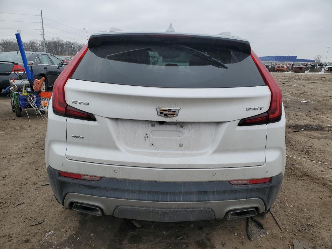 2020 Cadillac XT4 VIN 1GYFZDR49LF089527 Copart auction photo, all over damage thumbnail 6