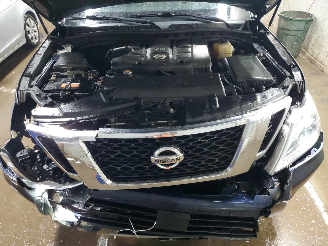 2018 Nissan Armada VIN JN8AY2ND1J9053053 Copart auction photo, front end damage thumbnail 12
