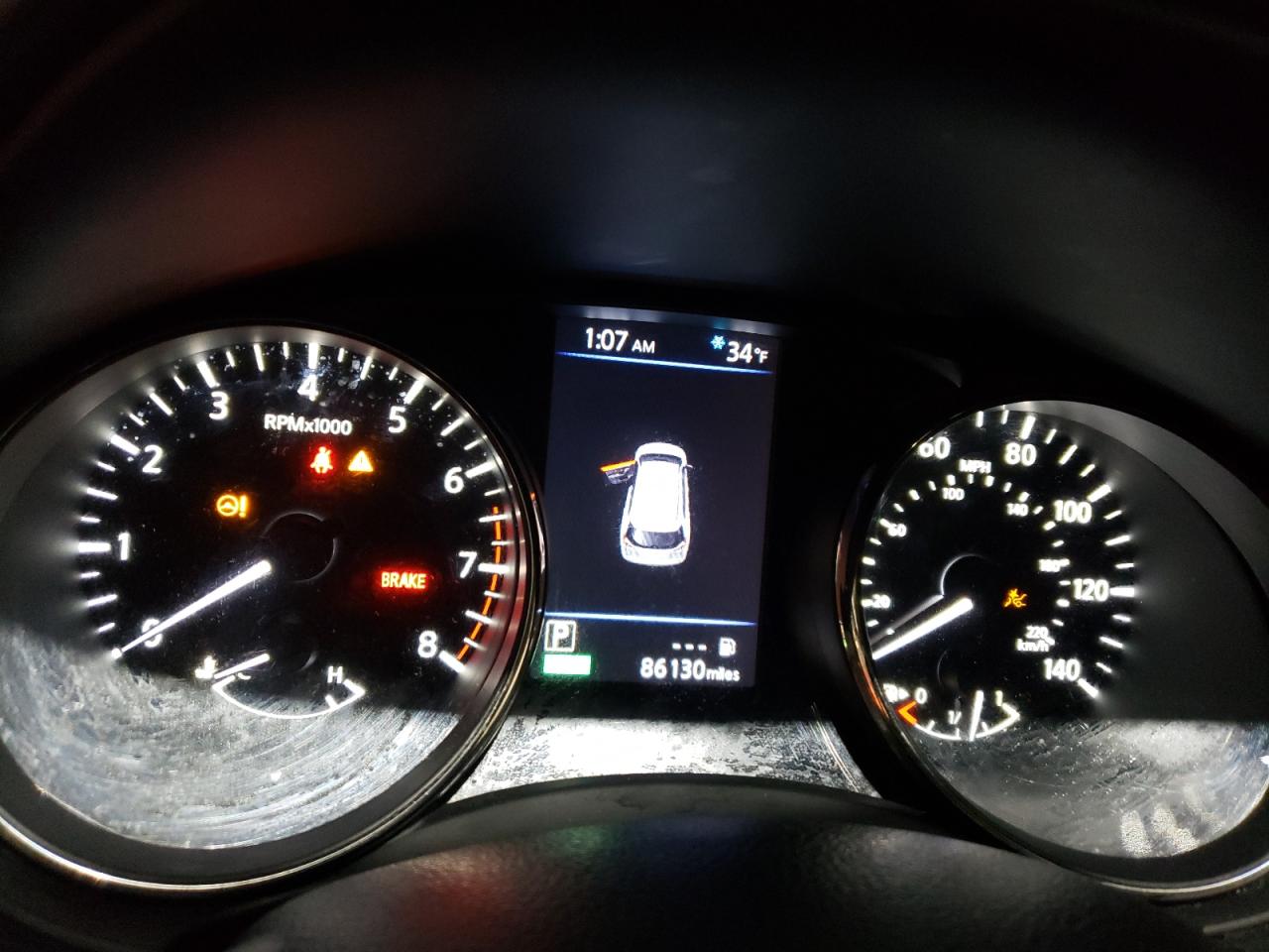2019 Nissan Rogue VIN KNMAT2MVXKP510766 Copart auction photo, mechanical damage thumbnail 9