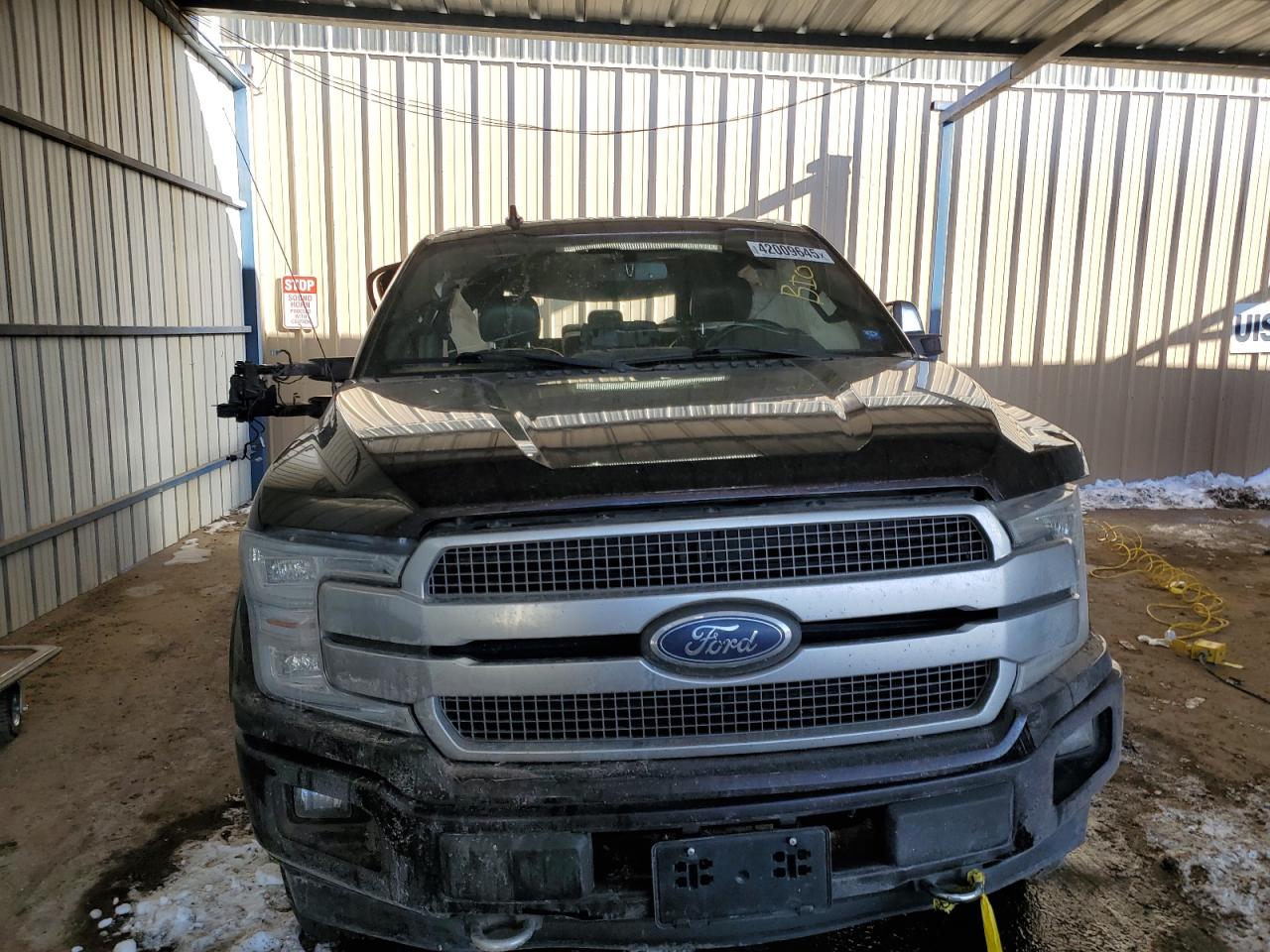 2019 Ford F-150 VIN 1FTEW1E53KFB07333 Copart auction photo, all over damage thumbnail 5