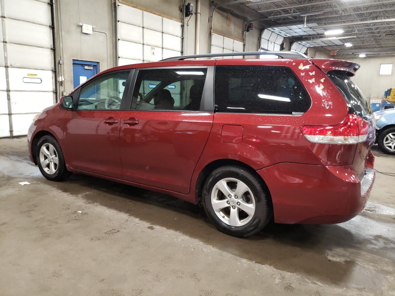 2012 Toyota Sienna VIN 5TDKK3DC0CS205697 Copart auction photo, rear end damage thumbnail 2
