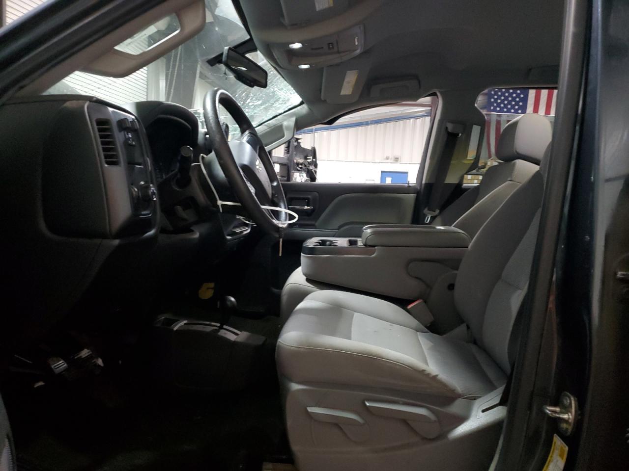 2017 Chevrolet Silverado VIN 1GC1KUEG9HF134056 Copart auction photo, top/roof / side damage thumbnail 7