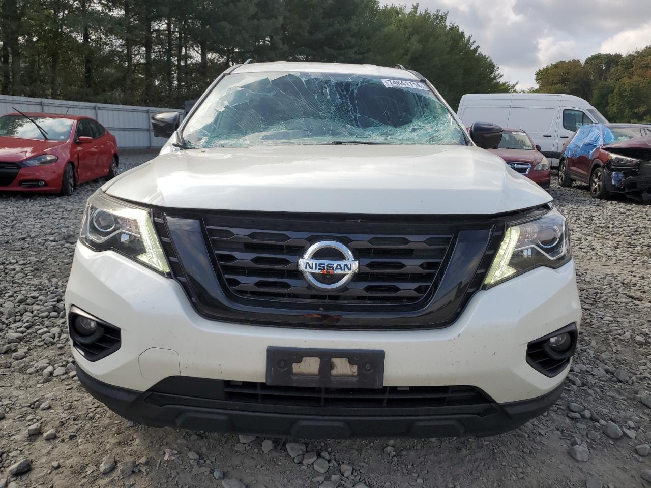 2018 Nissan Pathfinder VIN 5N1DR2MM0JC648515 Copart auction photo, frame damage damage thumbnail 5