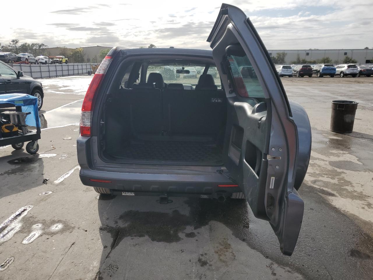 2006 Honda CR-V VIN JHLRD78976C009179 Copart auction photo, front end / side damage thumbnail 6