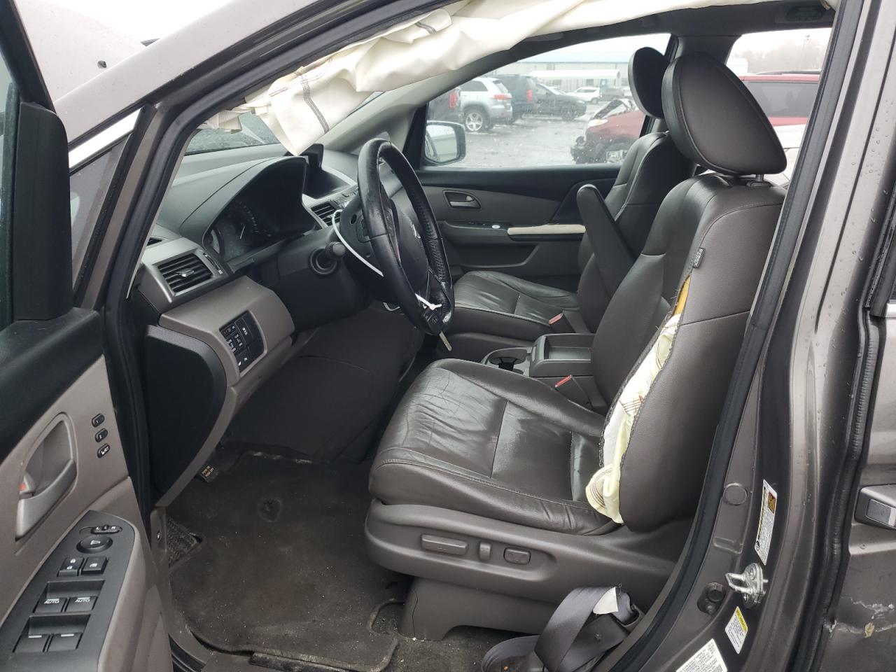 2011 Honda Odyssey VIN 5FNRL5H95BB039542 Copart auction photo, side / rear end damage thumbnail 7