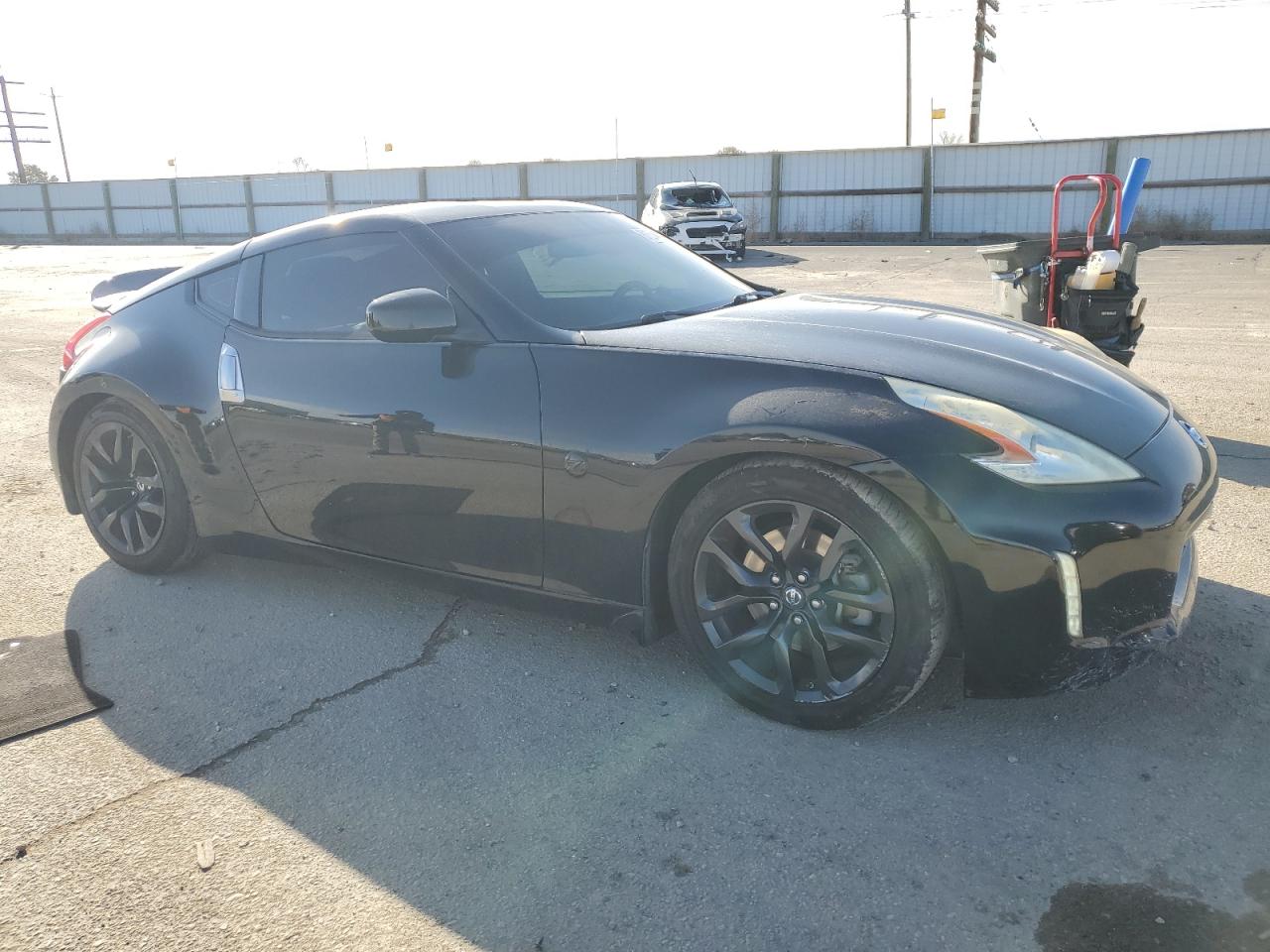 2016 Nissan 370Z VIN JN1AZ4EH0GM932155 Copart auction photo, rear end / front end damage thumbnail 4