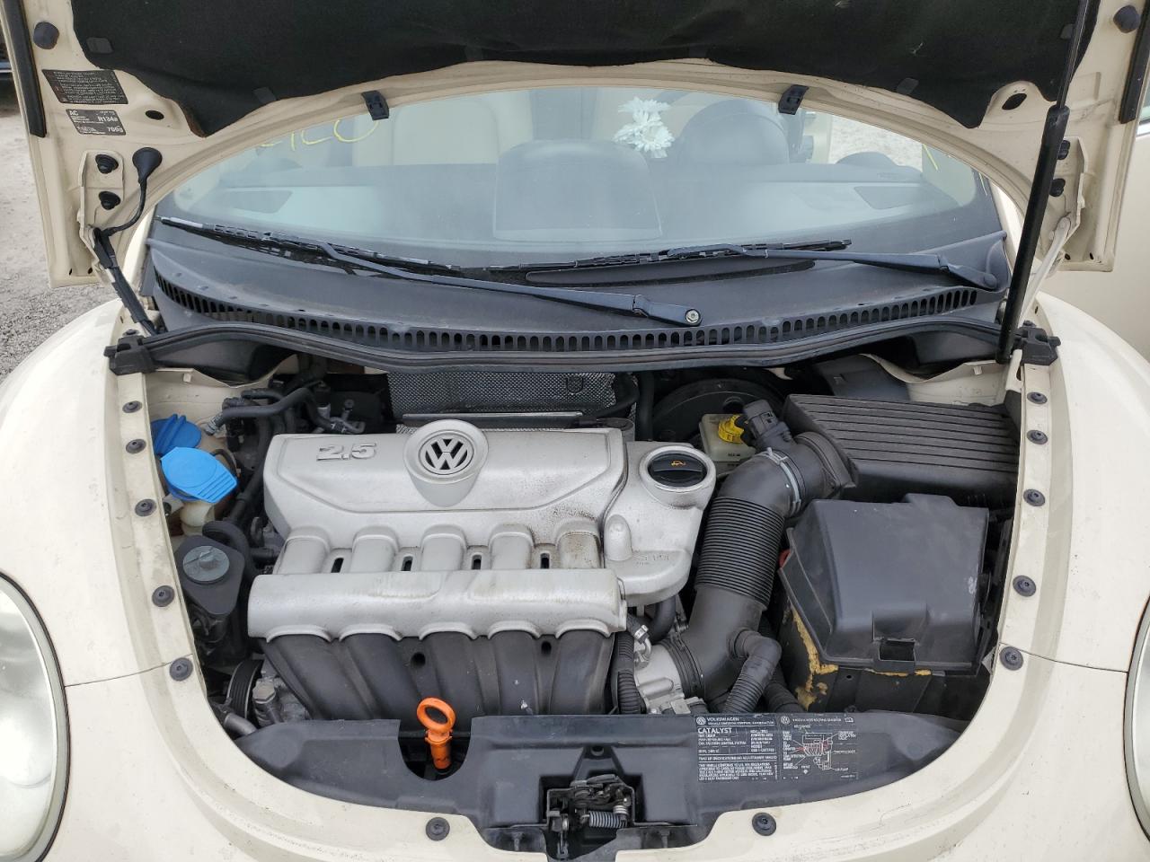 2006 Volkswagen Beetle VIN 3VWPF31Y06M309862 Copart auction photo, water/flood damage thumbnail 11