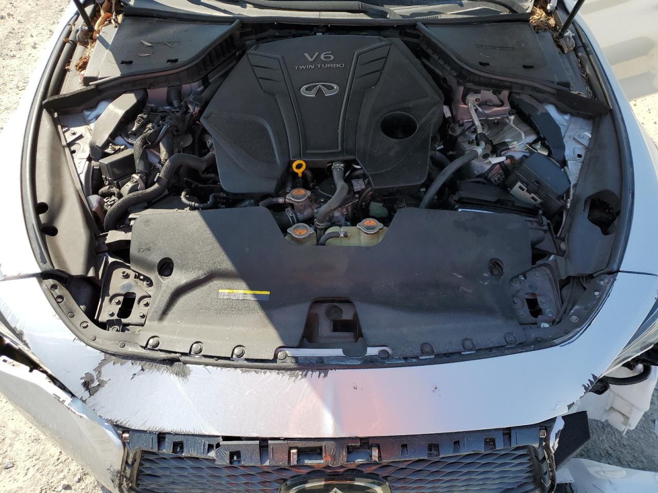 2019 Infiniti Q60 VIN JN1EV7EK6KM230909 Copart auction photo, rollover damage thumbnail 11