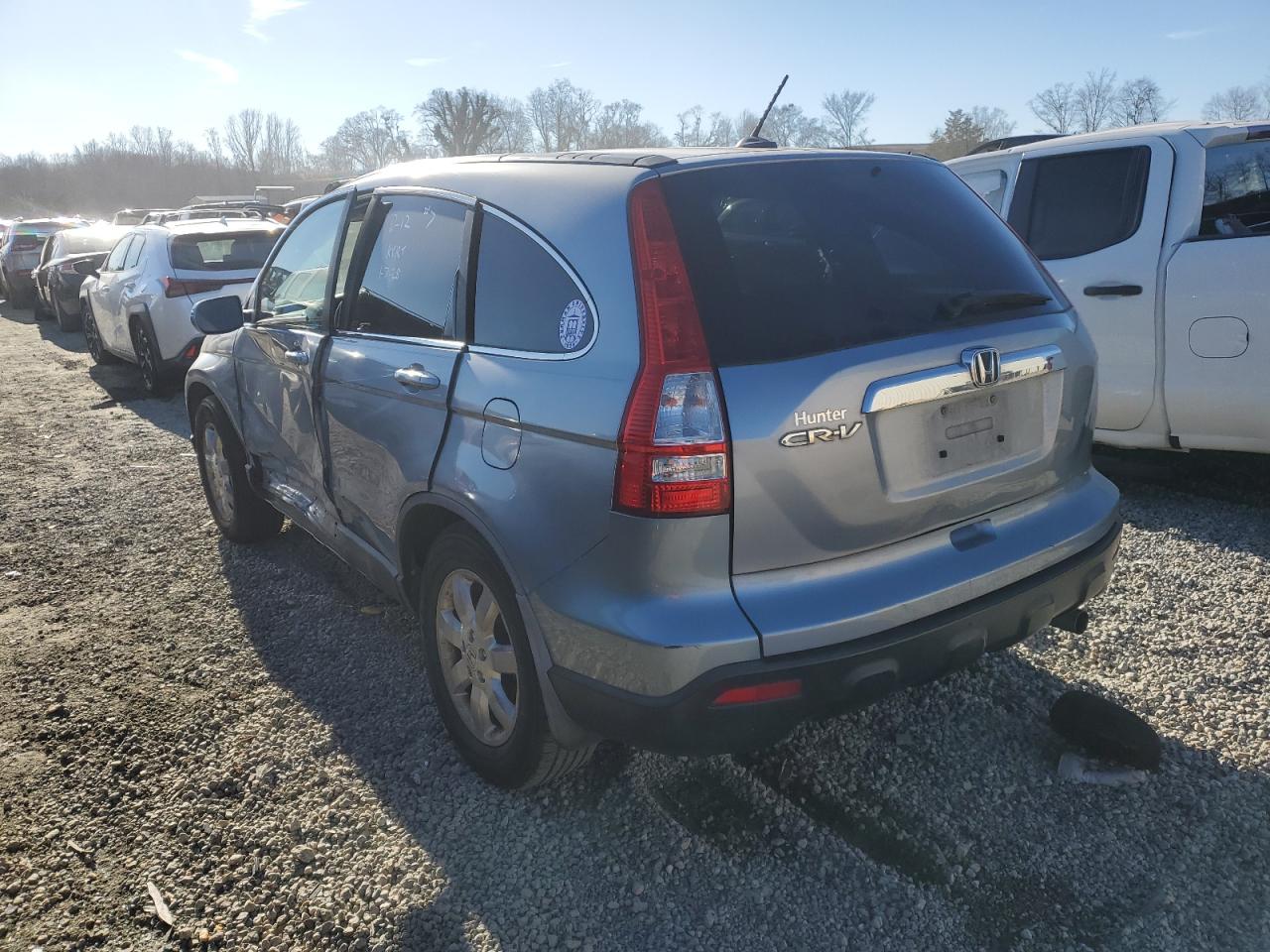 2009 Honda CR-V VIN 5J6RE38799L019972 Copart auction photo, side damage thumbnail 2