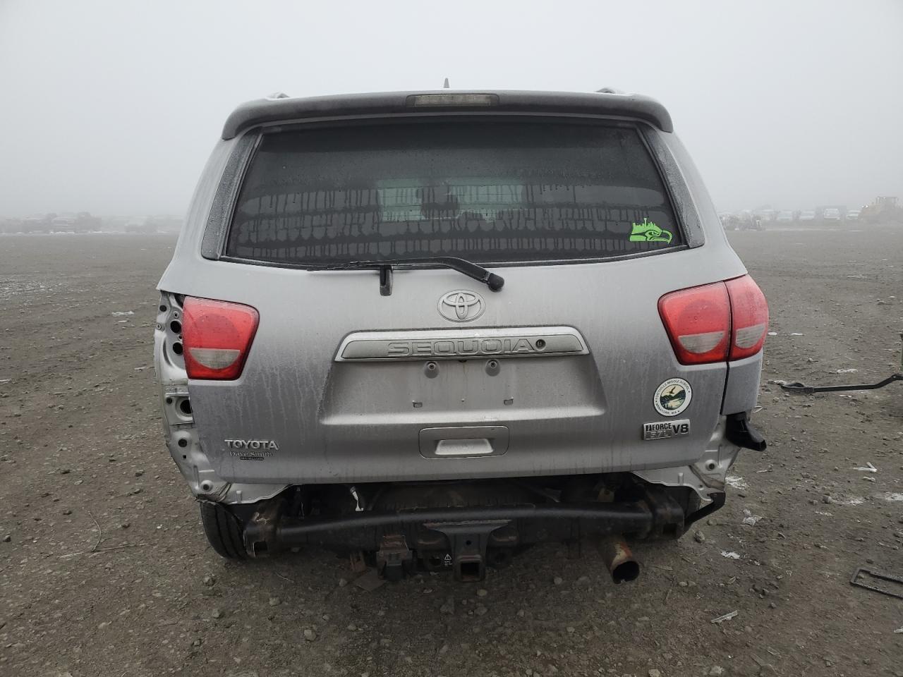 2010 Toyota Sequoia VIN 5TDJY5G10AS037007 Copart auction photo, rear end / side damage thumbnail 6