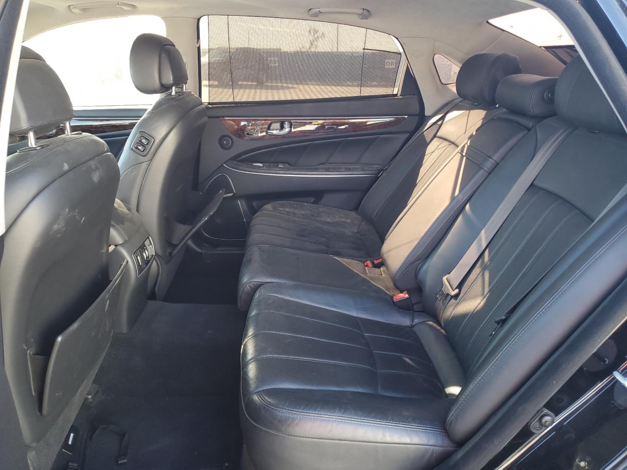 2011 Hyundai Equus VIN KMHGH4JF0BU036439 Copart auction photo, rear end / side damage thumbnail 10