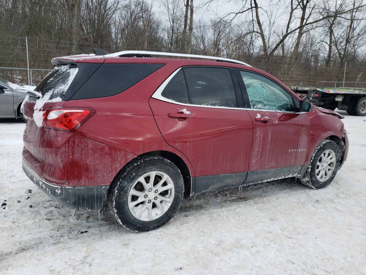 2020 Chevrolet Equinox VIN 3GNAXKEV4LS529262 Copart auction photo, front end damage thumbnail 3