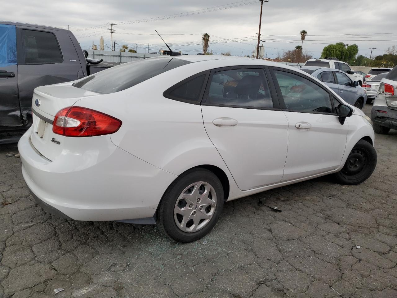 2012 Ford Fiesta VIN 3FADP4AJ3CM129398 Copart auction photo, minor dent/scratches damage thumbnail 3
