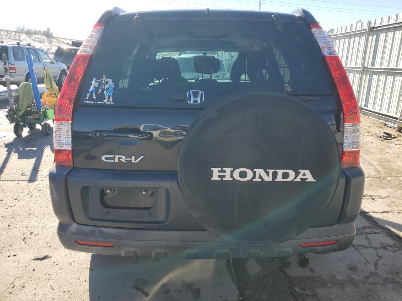 2005 Honda CR-V VIN JHLRD78845C058619 Copart auction photo, front end damage thumbnail 6