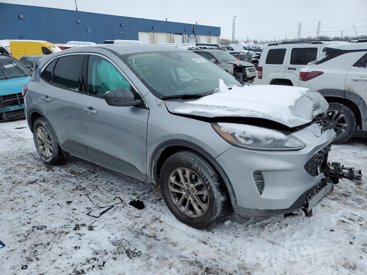 2022 Ford Escape VIN 1FMCU9G62NUB69500 Copart auction photo, front end damage thumbnail 4