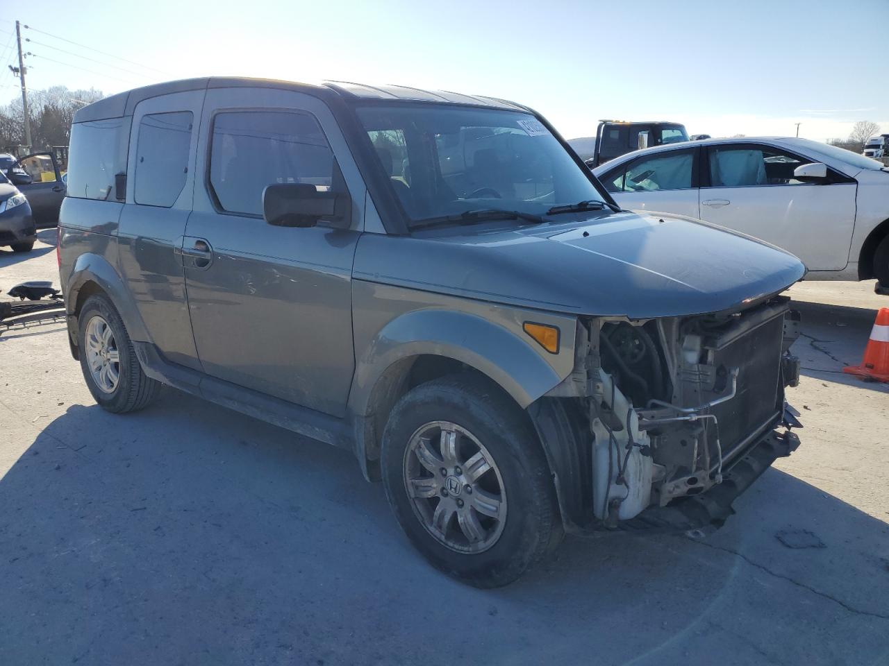 2008 Honda Element VIN 5J6YH187X8L009960 Copart auction photo, front end / minor dent/scratches damage thumbnail 4