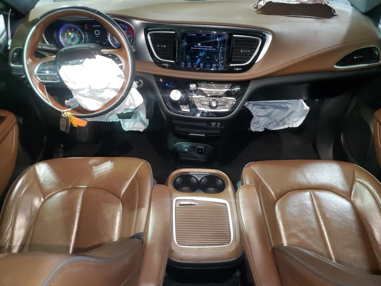 2020 Chrysler Pacifica VIN 2C4RC1GG2LR121579 Copart auction photo, front end / side damage thumbnail 8