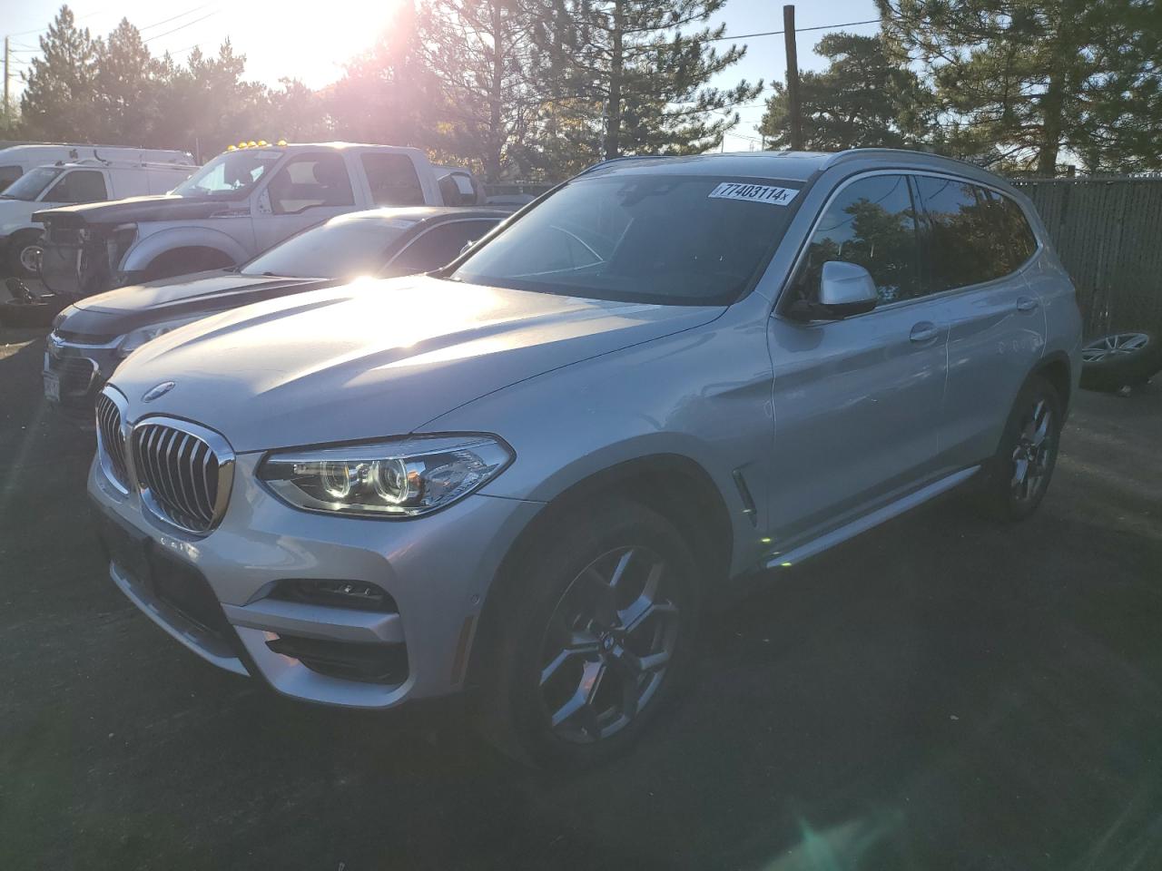 2021 BMW X3 VIN 5UXTY5C04M9E22516