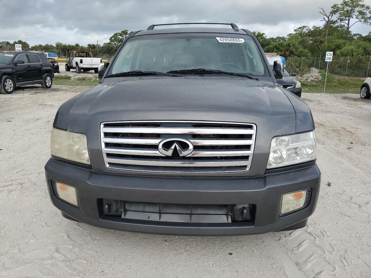 2006 Infiniti QX56 VIN 5N3AA08A96N800292 Copart auction photo, minor dent/scratches / hail damage thumbnail 5