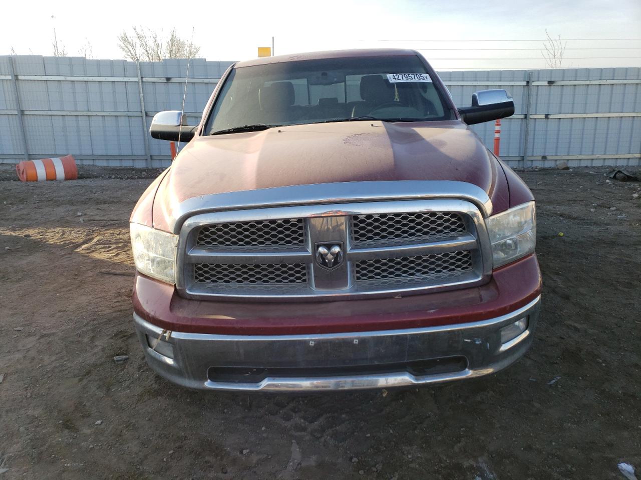 2011 Dodge RAM VIN 1D7RV1CT7BS551365 Copart auction photo, front end damage thumbnail 5