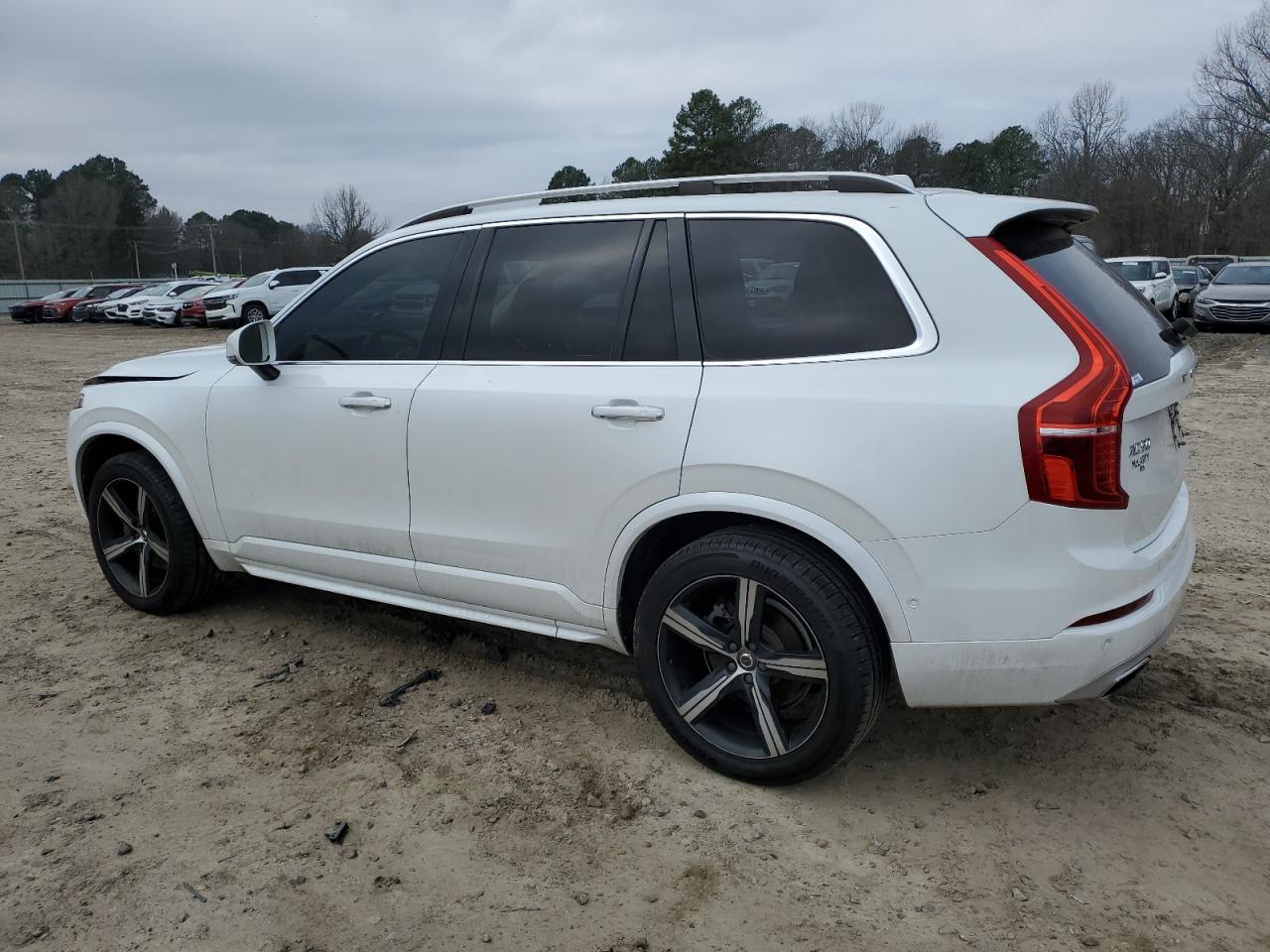2018 Volvo XC90 VIN YV4A22PK3J1214605 Copart auction photo, side / front end damage thumbnail 2