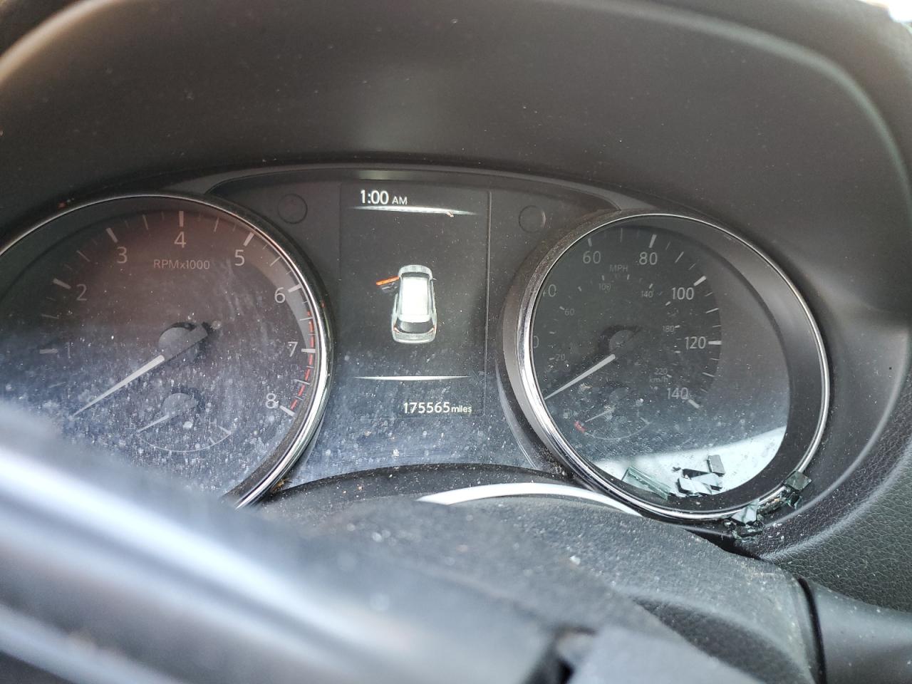 2017 Nissan Rogue VIN 5N1AT2MT7HC777034 Copart auction photo, rollover damage thumbnail 9