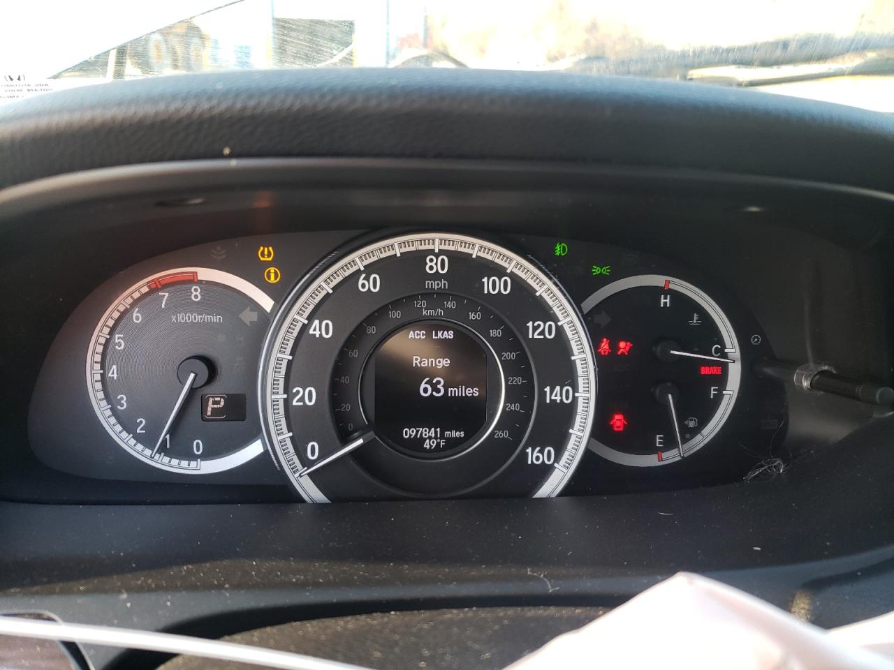 2016 Honda Accord VIN 1HGCR3F02GA027802 Copart auction photo, front end damage thumbnail 9