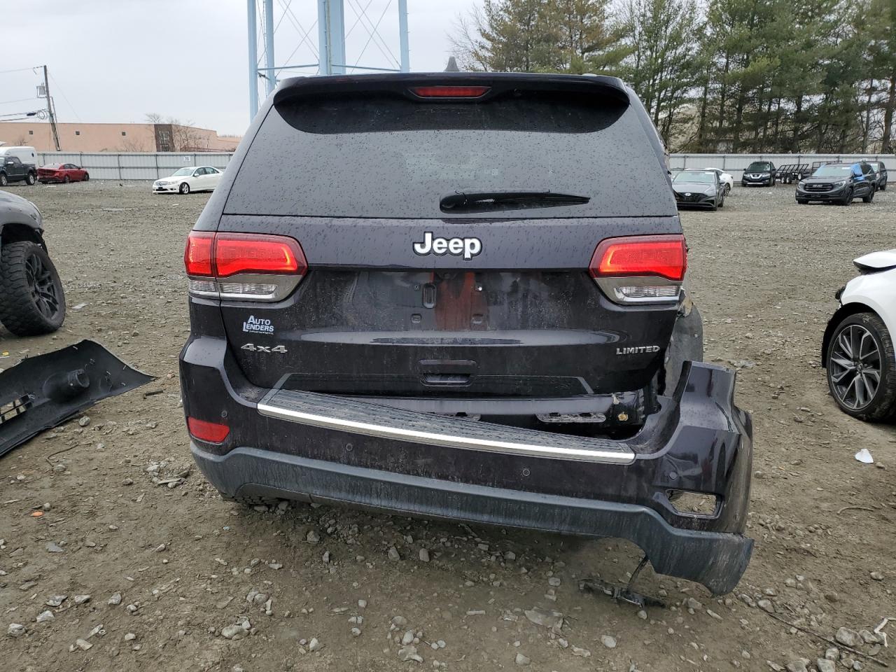 2021 Jeep Grand Cherokee VIN 1C4RJFBG6MC501089 Copart auction photo, rear end damage thumbnail 6