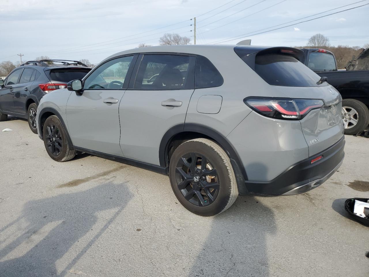 2024 Honda HR-V VIN 3CZRZ2H54RM760915 Copart auction photo, side damage thumbnail 2