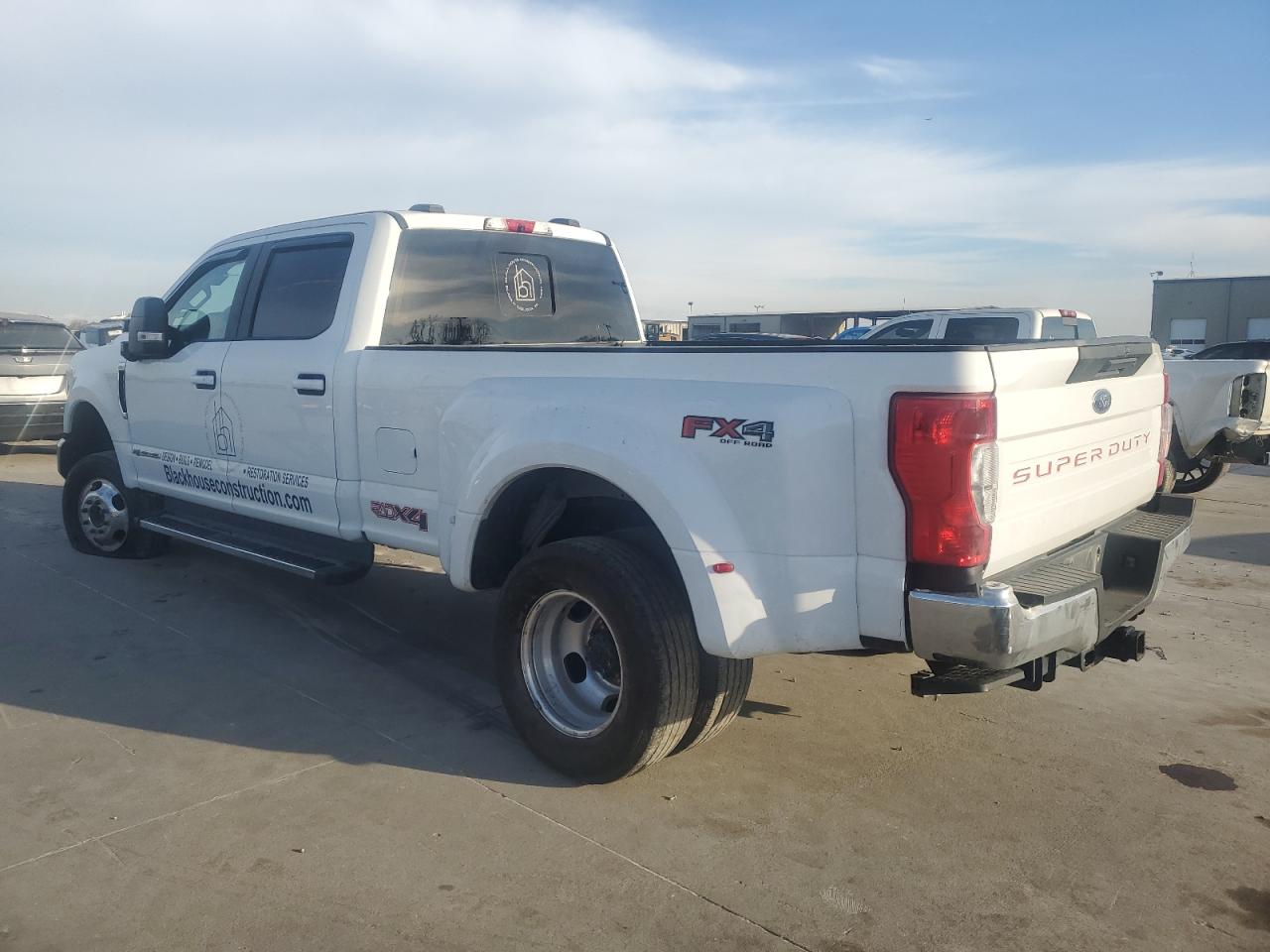 2022 Ford F350 VIN 1FT8W3DT0NED60161 Copart auction photo, side damage thumbnail 2