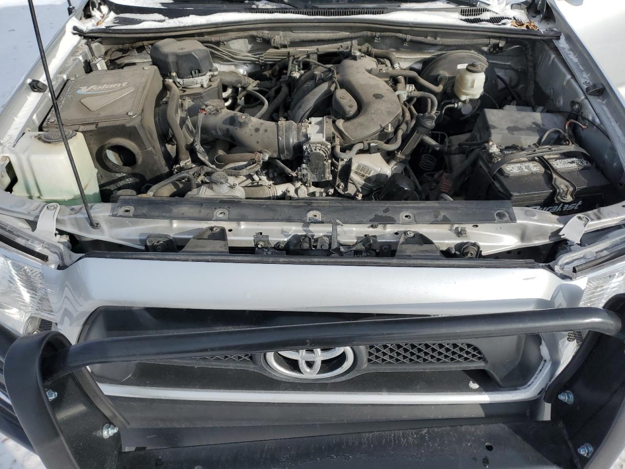 2013 Toyota Tacoma VIN 5TFJU4GN3DX041348 Copart auction photo, front end / undercarriage damage thumbnail 11