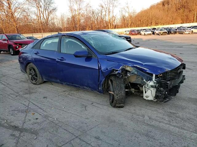 2023 Hyundai Elantra VIN KMHLM4AG3PU442676 Copart auction photo, rollover damage thumbnail 11
