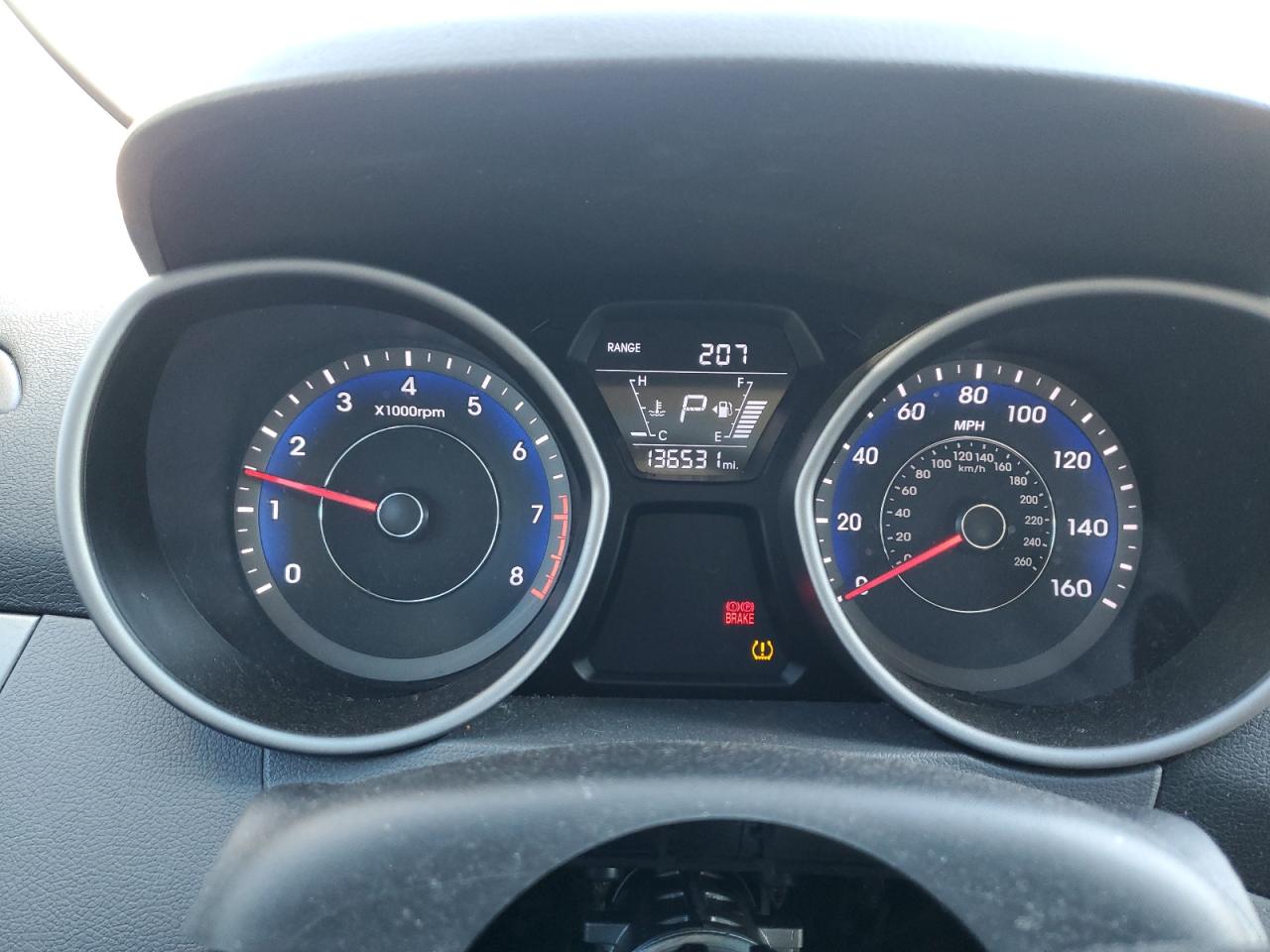 2015 Hyundai Elantra VIN KMHDH4AE2FU424921 Copart auction photo, vandalism / front end damage thumbnail 9