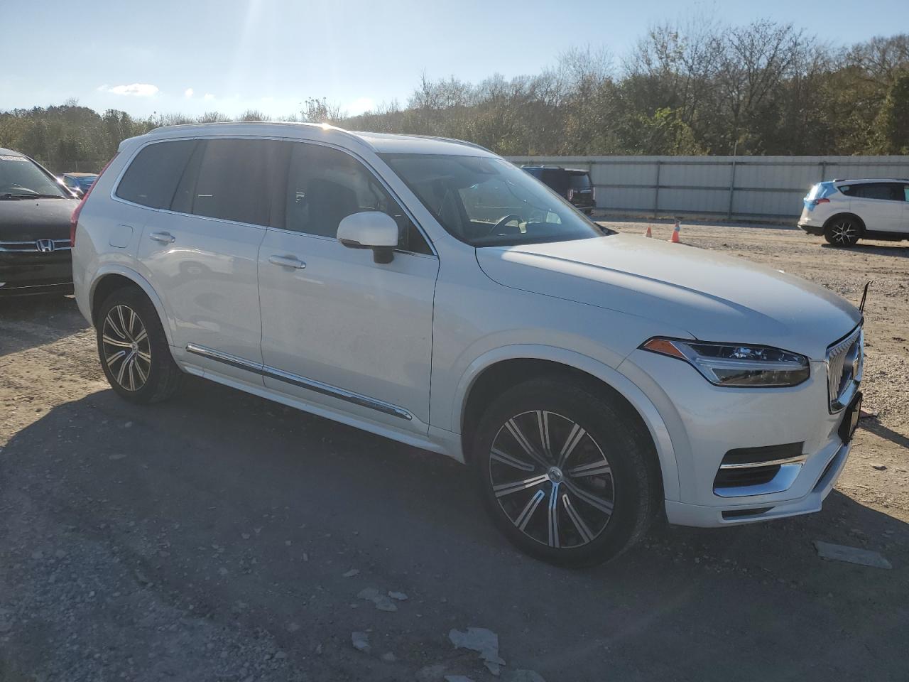 2022 Volvo XC90 VIN YV4BR00L8N1818891 Copart auction photo, side / rejected repair damage thumbnail 4