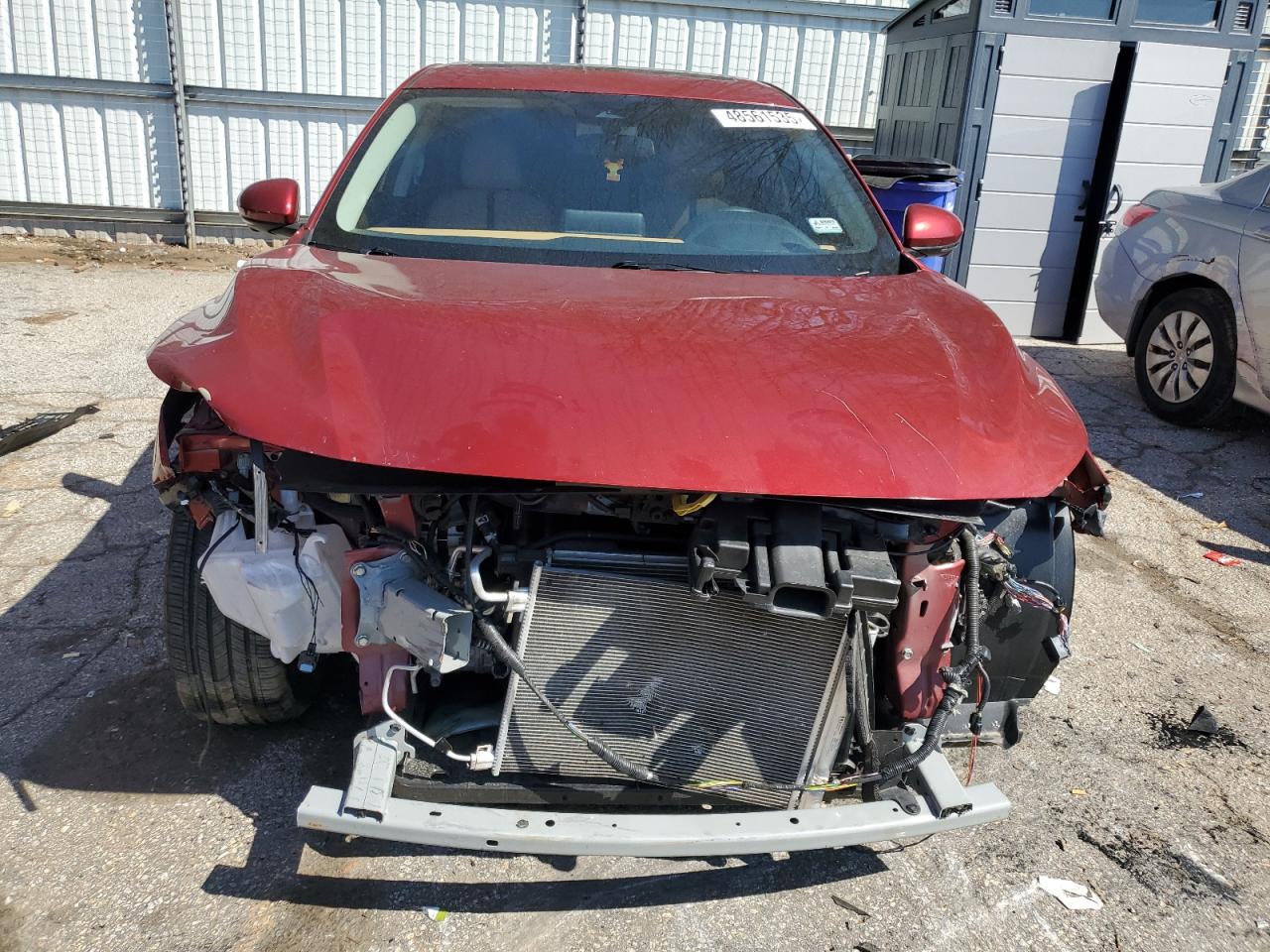 2024 Nissan Sentra VIN 3N1AB8CV5RY221975 Copart auction photo, front end damage thumbnail 5