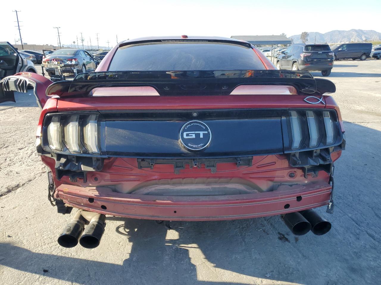 2016 Ford Mustang VIN 1FA6P8CF4G5299144 Copart auction photo, all over damage thumbnail 6