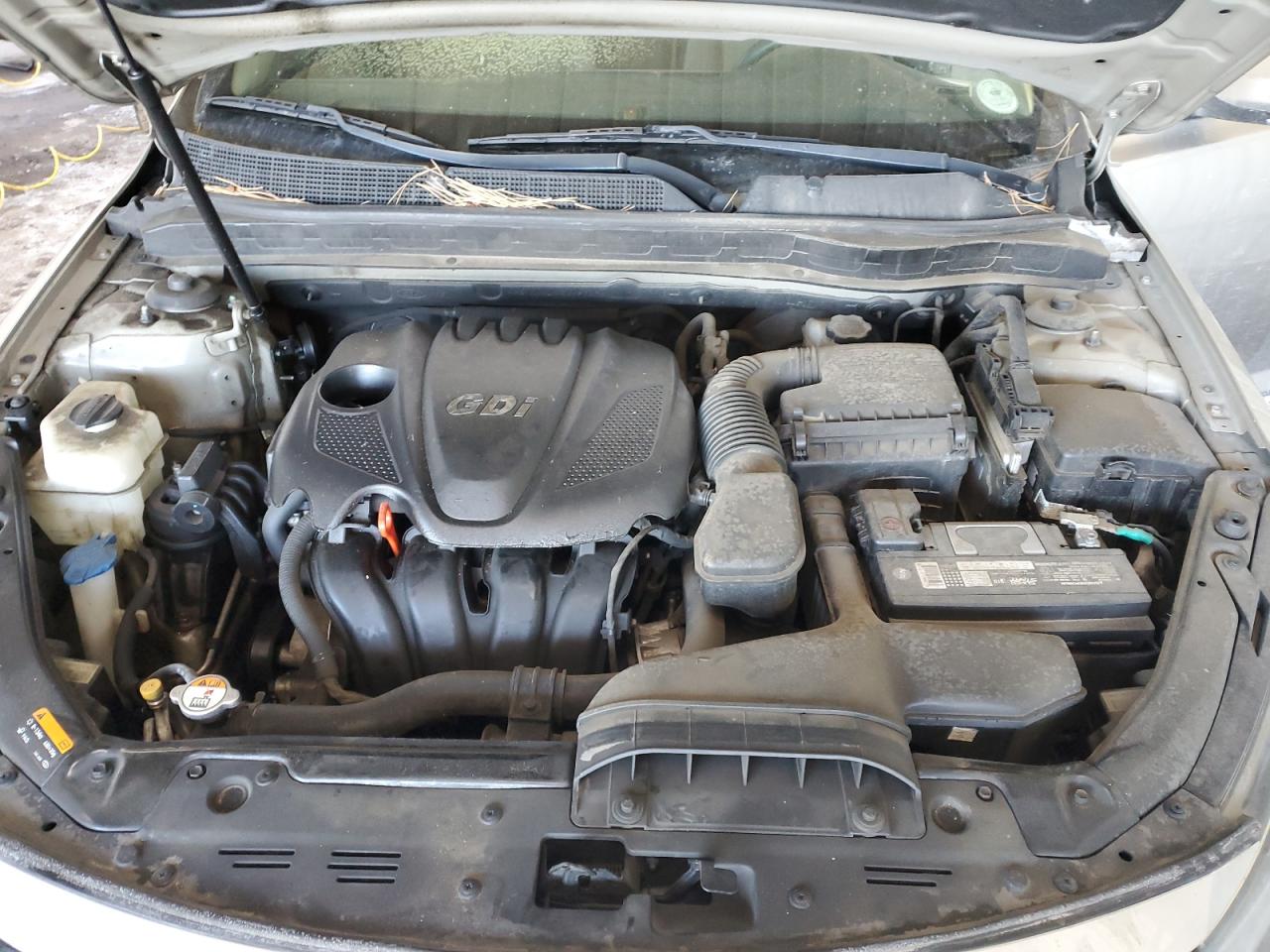 2014 KIA Optima VIN KNAGM4A7XE5468203 Copart auction photo, vandalism damage thumbnail 13