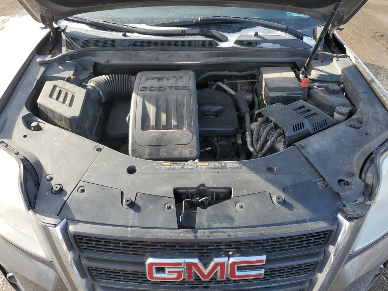 2012 GMC Terrain VIN 2GKALMEK1C6144086 Copart auction photo, front end damage thumbnail 12
