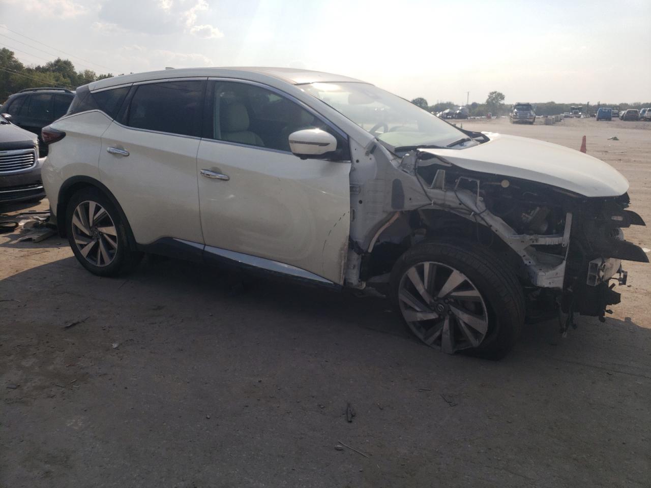 2021 Nissan Murano VIN 5N1AZ2CS0MC127429 Copart auction photo, front end / side damage thumbnail 4