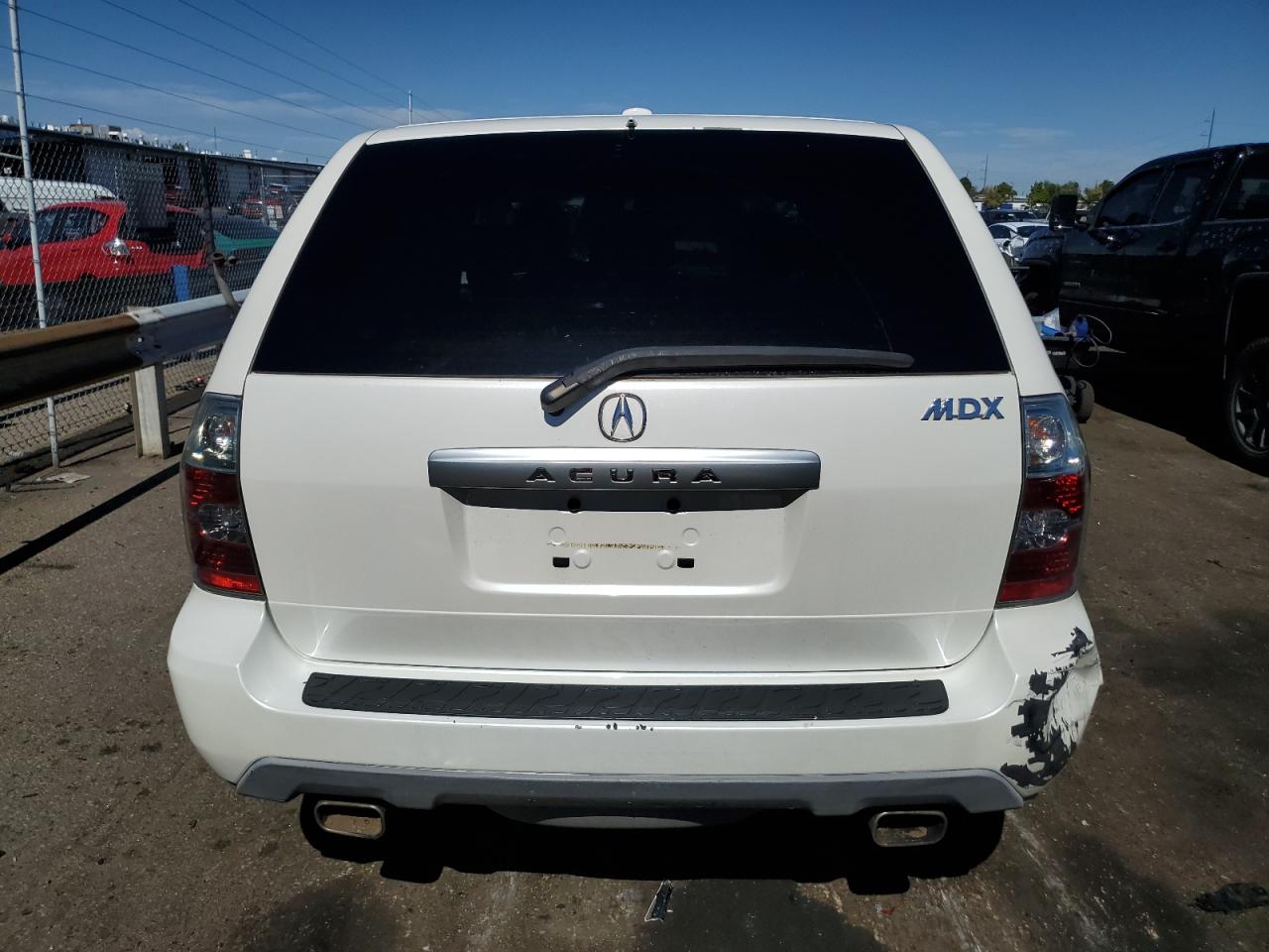 2005 Acura MDX VIN 2HNYD18215H505626 Copart auction photo, front end / rear end damage thumbnail 6