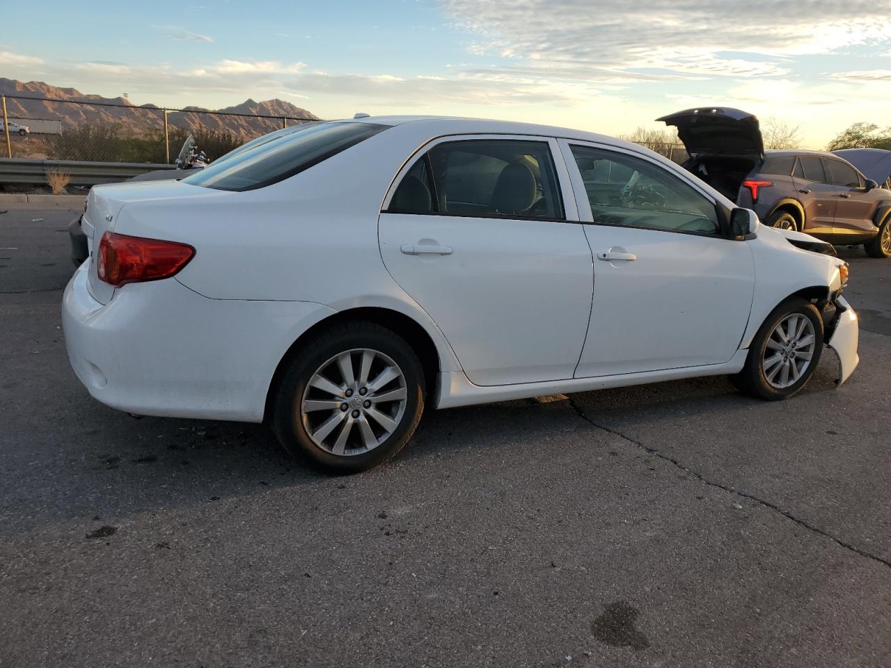 2010 Toyota Corolla VIN 2T1BU4EE5AC202462 Copart auction photo, front end damage thumbnail 3