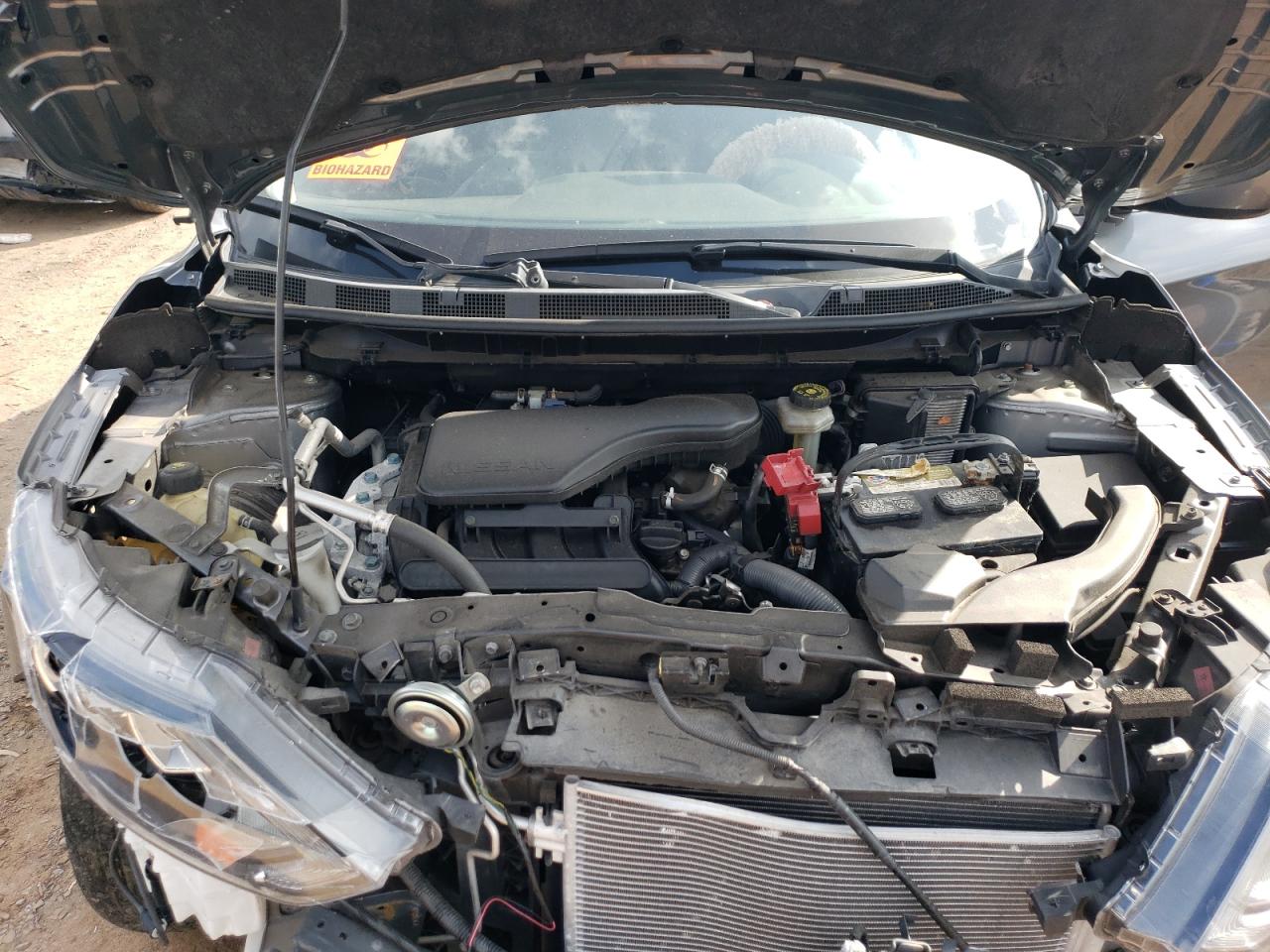 2019 Nissan Rogue VIN JN1BJ1CP5KW242080 Copart auction photo, biohazard/chemical / front end damage thumbnail 12