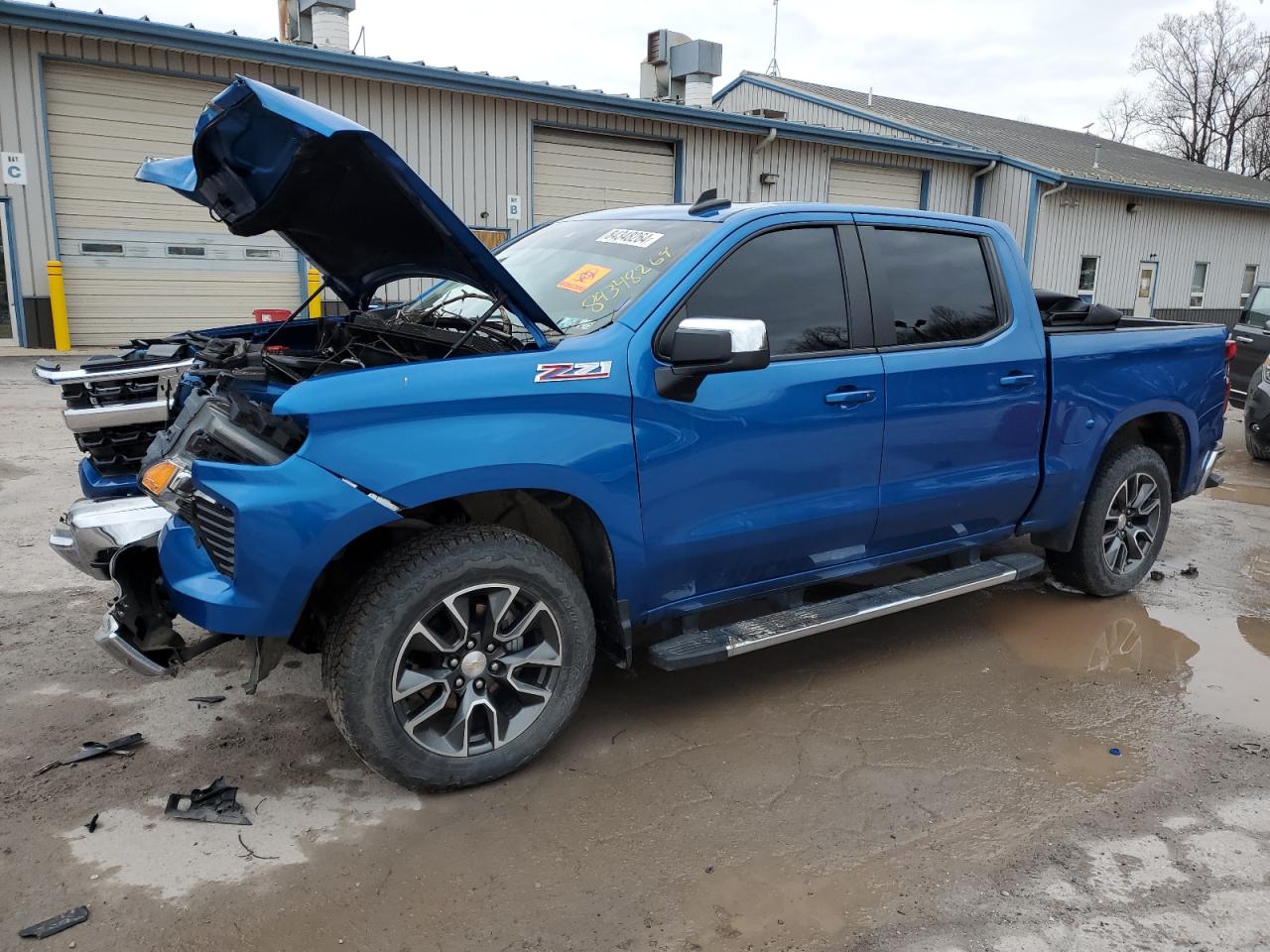 2022 Chevrolet Silverado VIN 3GCUDDEDXNG595743